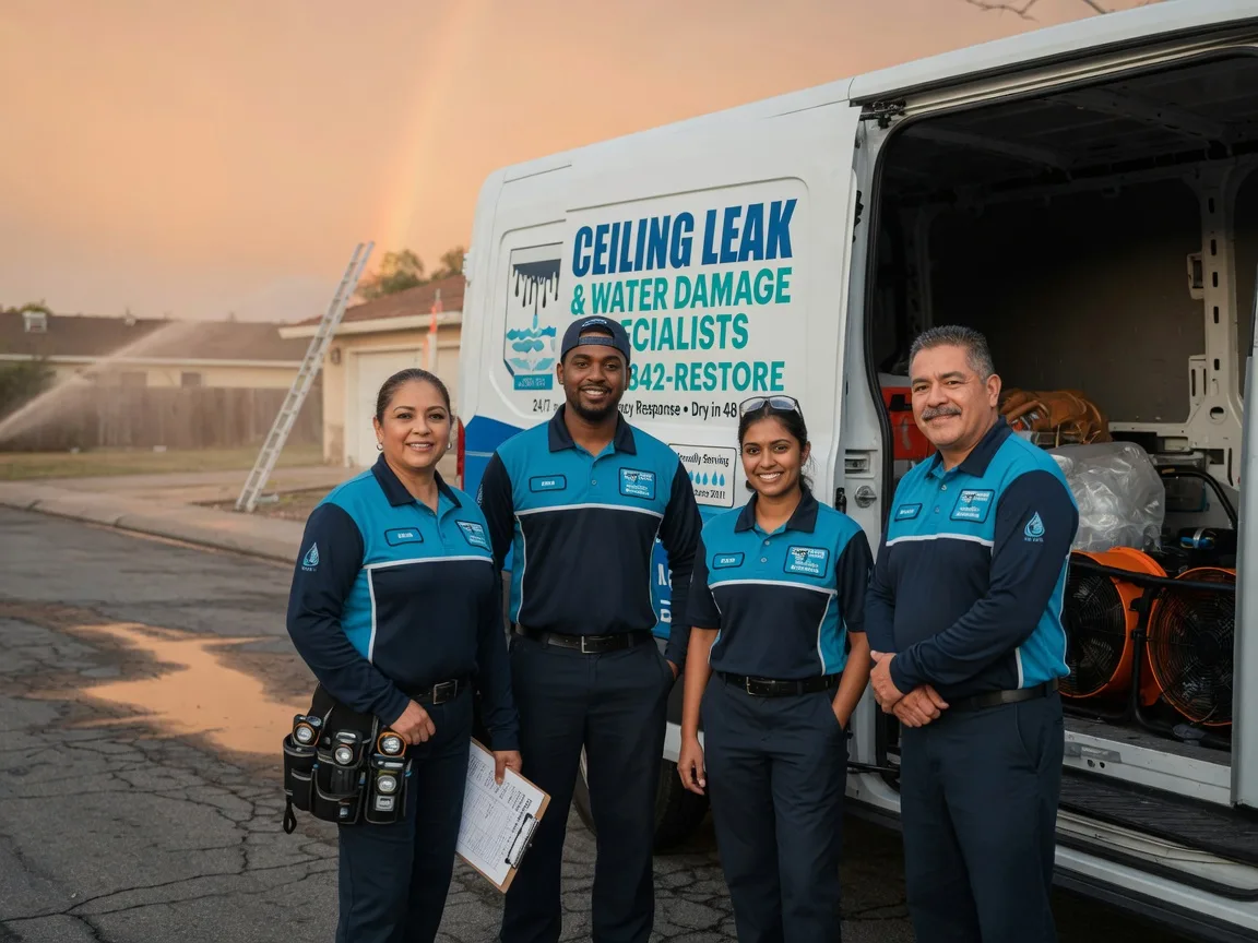 Ceiling Leak Cleanup company in Booker, TX